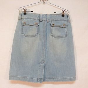 GAP‎ Stretch Denim Skirt Size 4